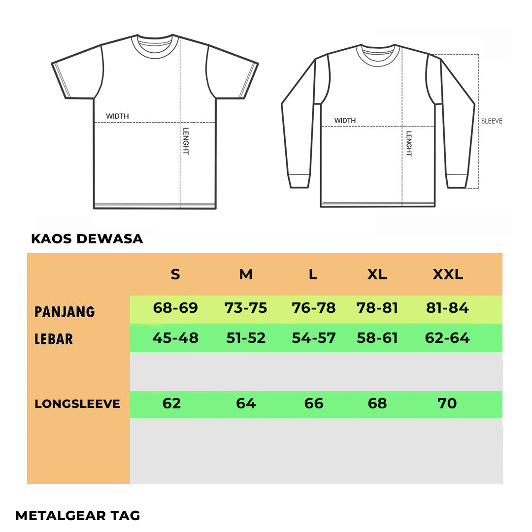 Kaos Dewasa Official Merchandise Siksakubur - Bermuatan Bencana Longsleeve