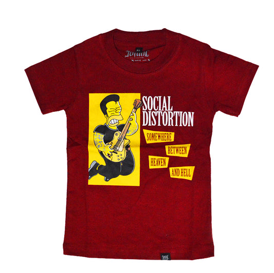 Baju Anak Band Social Distortion Simpson