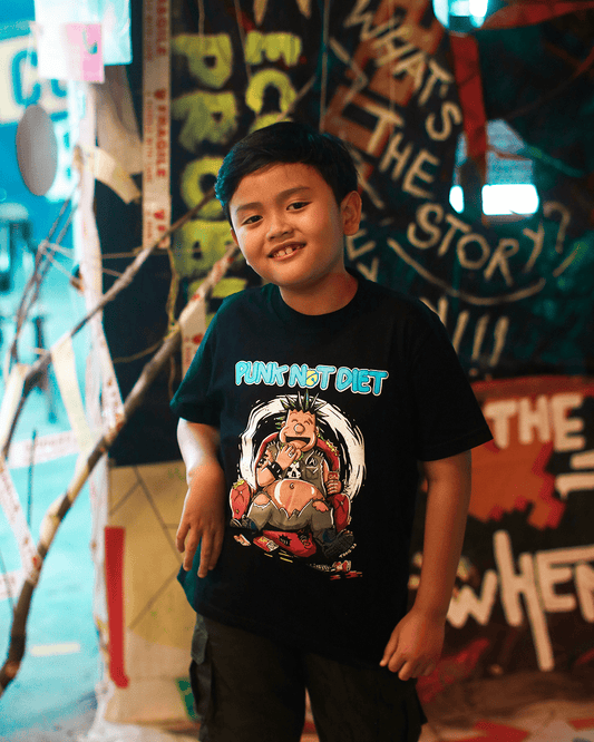 Baju Anak Juniorrockstar Punk Not Diet