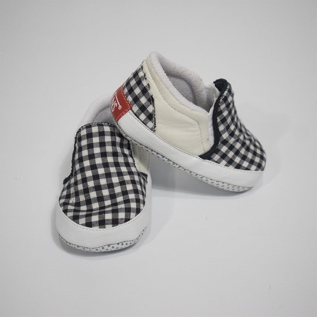 <transcy>PreWalker Checkerboard Baby Shoes</transcy>