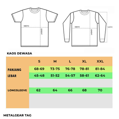 Kaos Dewasa Official Merchandise Deadsquad - The Overkiller Longsleeve