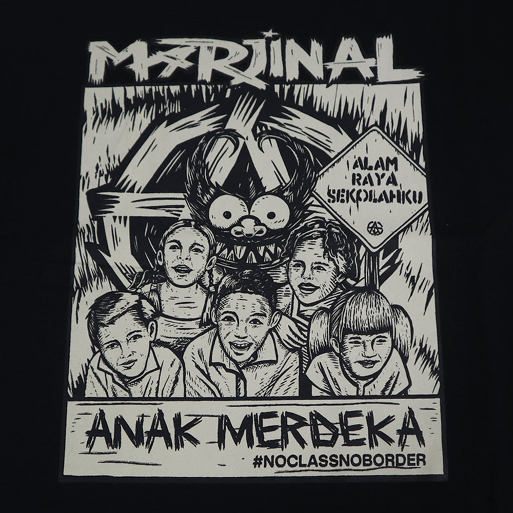 Official Merchandise Dewasa Band Marjinal - Alam Raya Sekolahku
