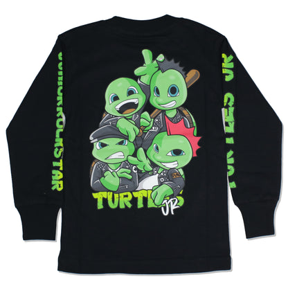 Official Merchandise Baju Anak Turtles JR - Junior Ninja Punk LS