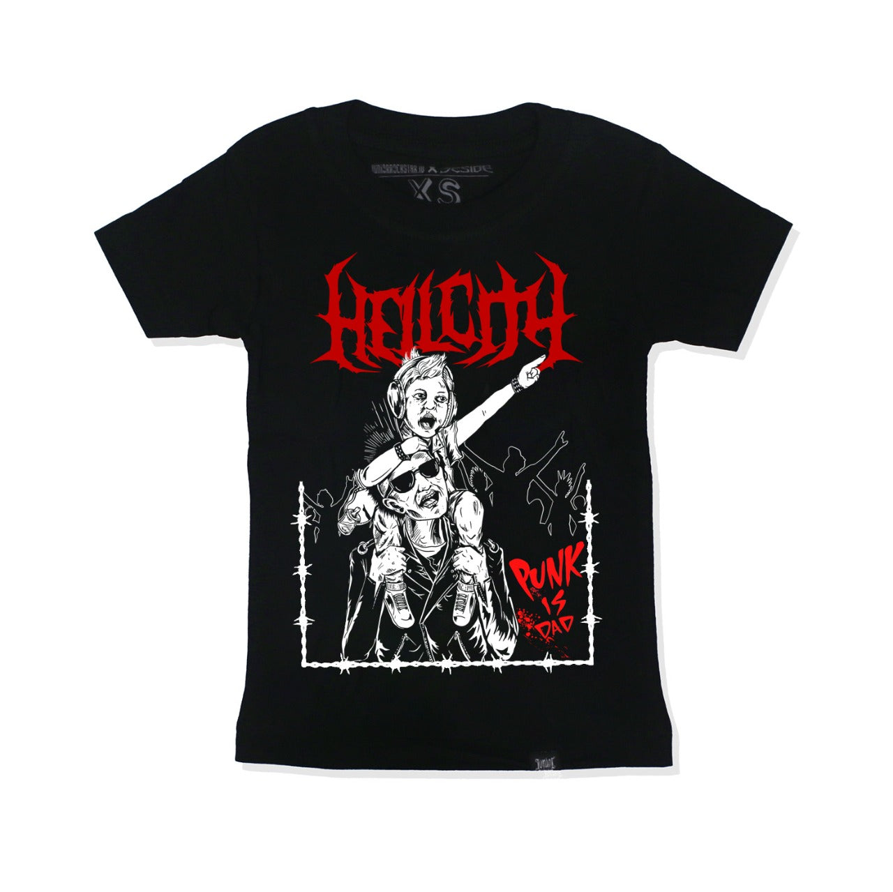 Official Merchandise Baju Anak Hellcity Black