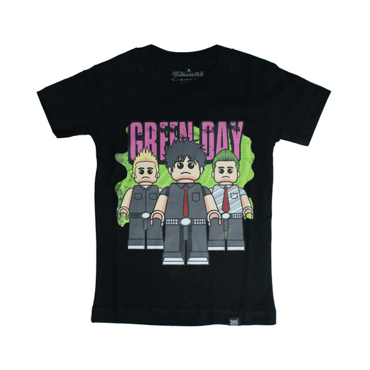 Jual Baju Anak Kaos Band Green Day Lego Black
