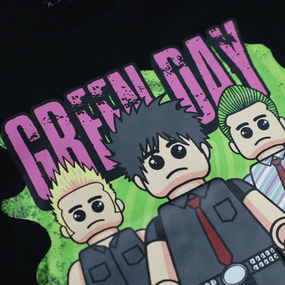 Jual Baju Anak Kaos Band Green Day Lego Black