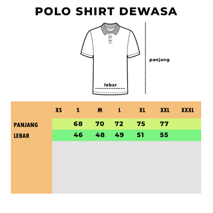 Polo Shirt Dewasa Juniorrockstar
