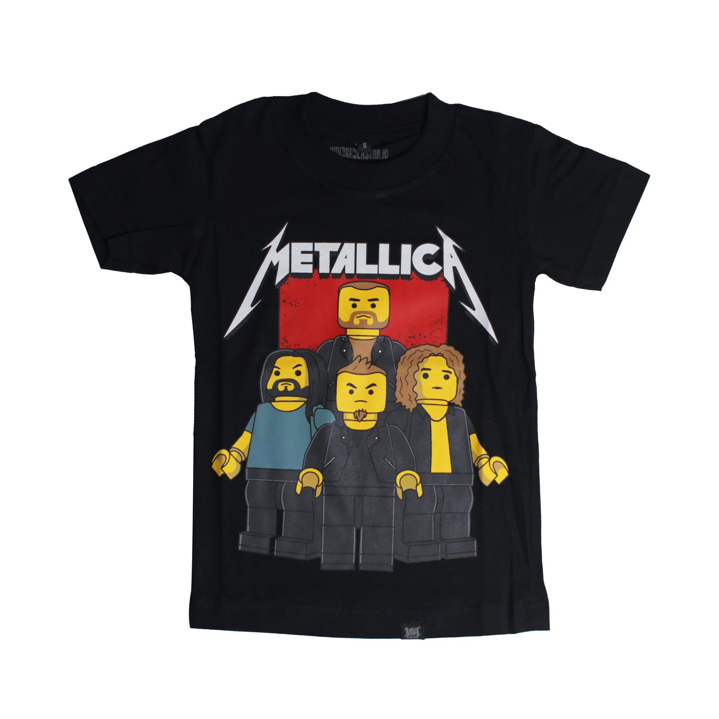 Baju Anak Kaos Band Metallica Lego