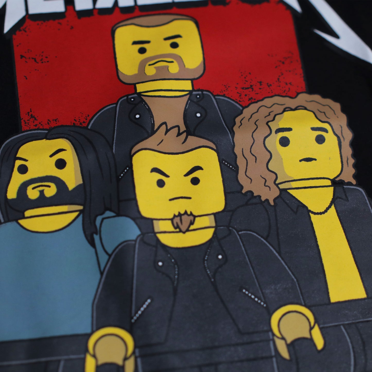 Baju Anak Kaos Band Metallica Lego