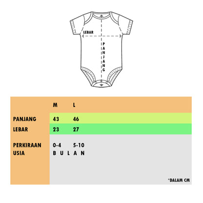 Official Merchandise Baby Jumper Mocca - Easy Like 123