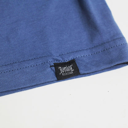 Official Merchandise Baju Anak Navicula - Logo Stonewash Blue