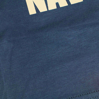 Official Merchandise Baju Anak Navicula - Logo Stonewash Blue